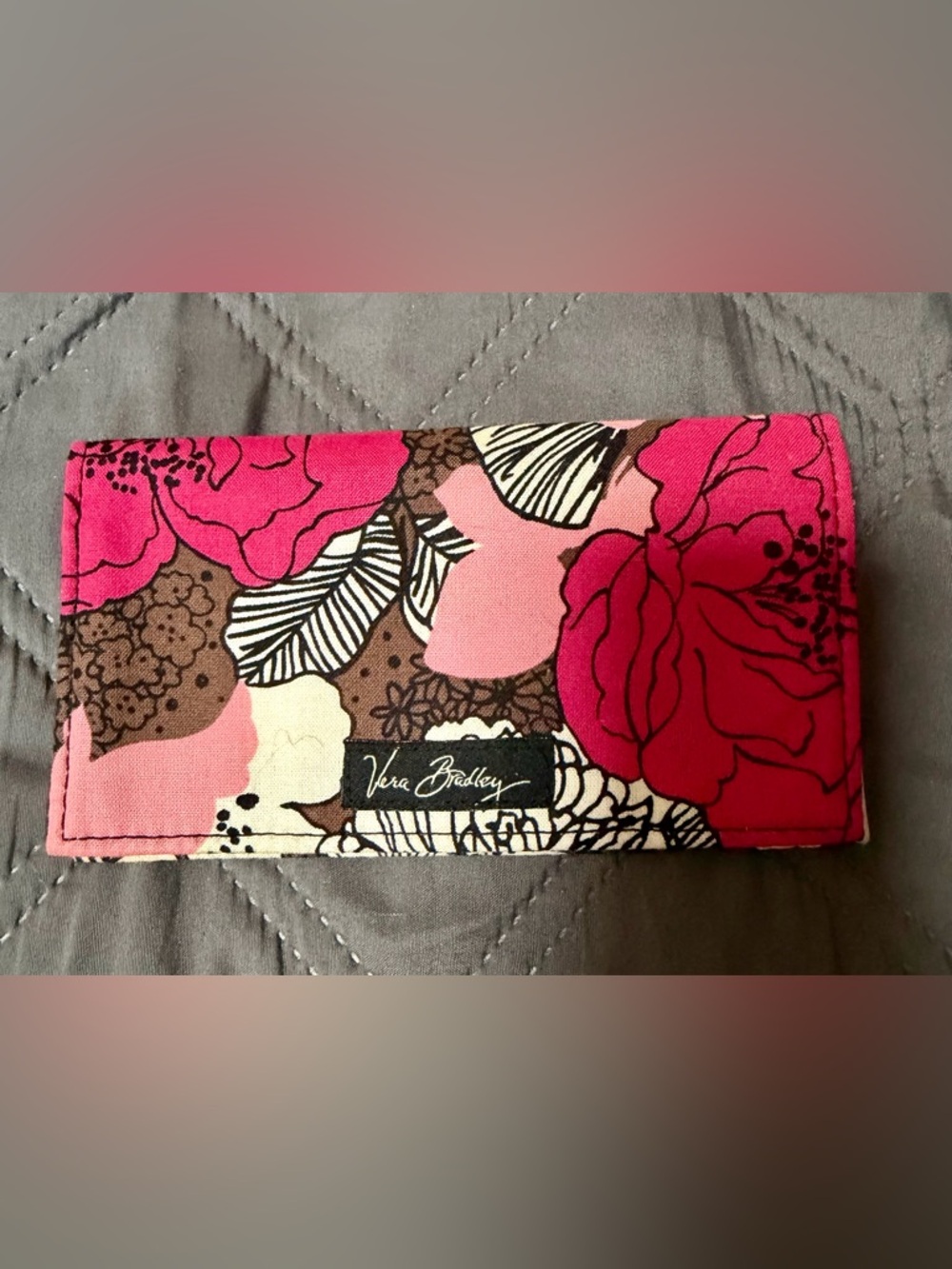 Vera Bradley Checkbook Cover- Retired Print